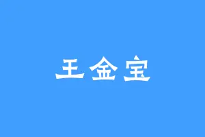 王金宝