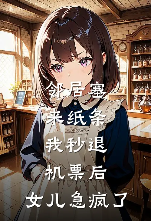 邻居塞来纸条，我秒退机票后，女儿急疯了