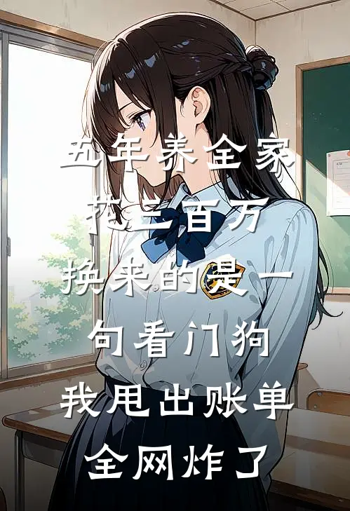 五年养全家花三百万，换来的是一句“看门狗”，我甩出账单全网炸了(林笙笙赵雅)完整版免费全文阅读_最热门小说五年养全家花三百万，换来的是一句“看门狗”，我甩出账单全网炸了林笙笙赵雅