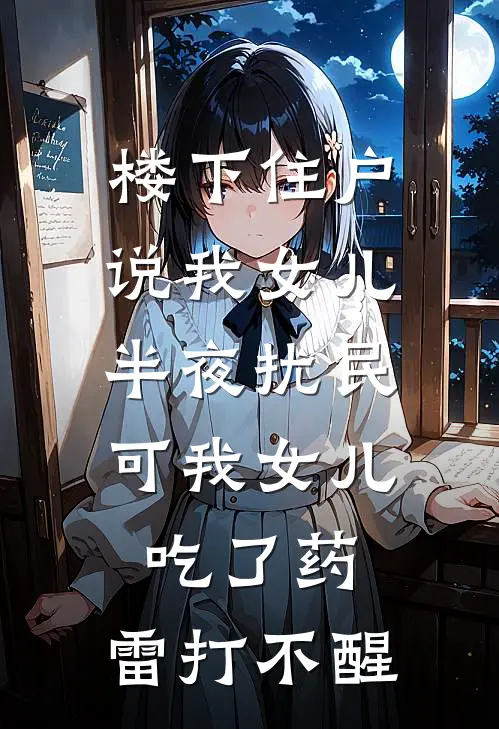楼下住户说我女儿半夜扰民，可我女儿吃了药，雷打不醒