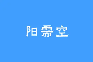 阳需空