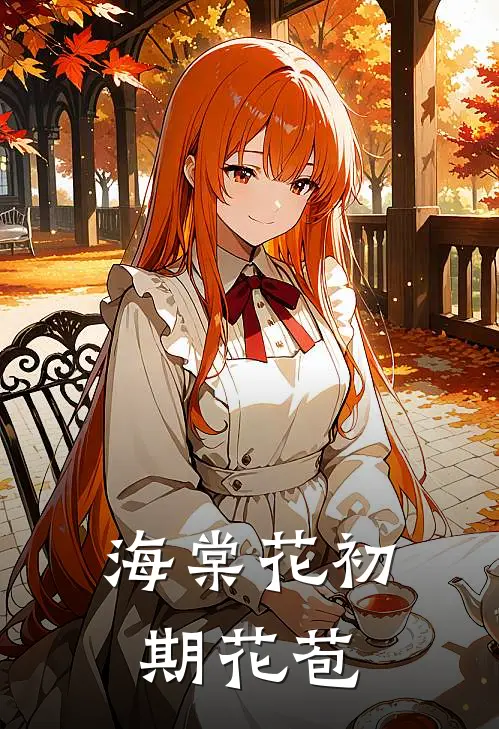 海棠花初期花苞