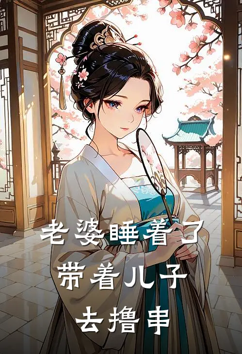 老婆睡着了，带着儿子去撸串