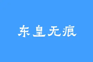 东皇无痕