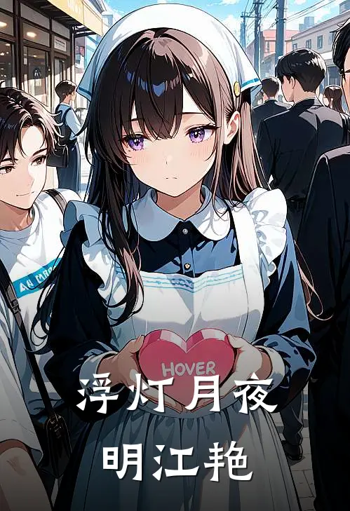 浮灯月夜明江艳